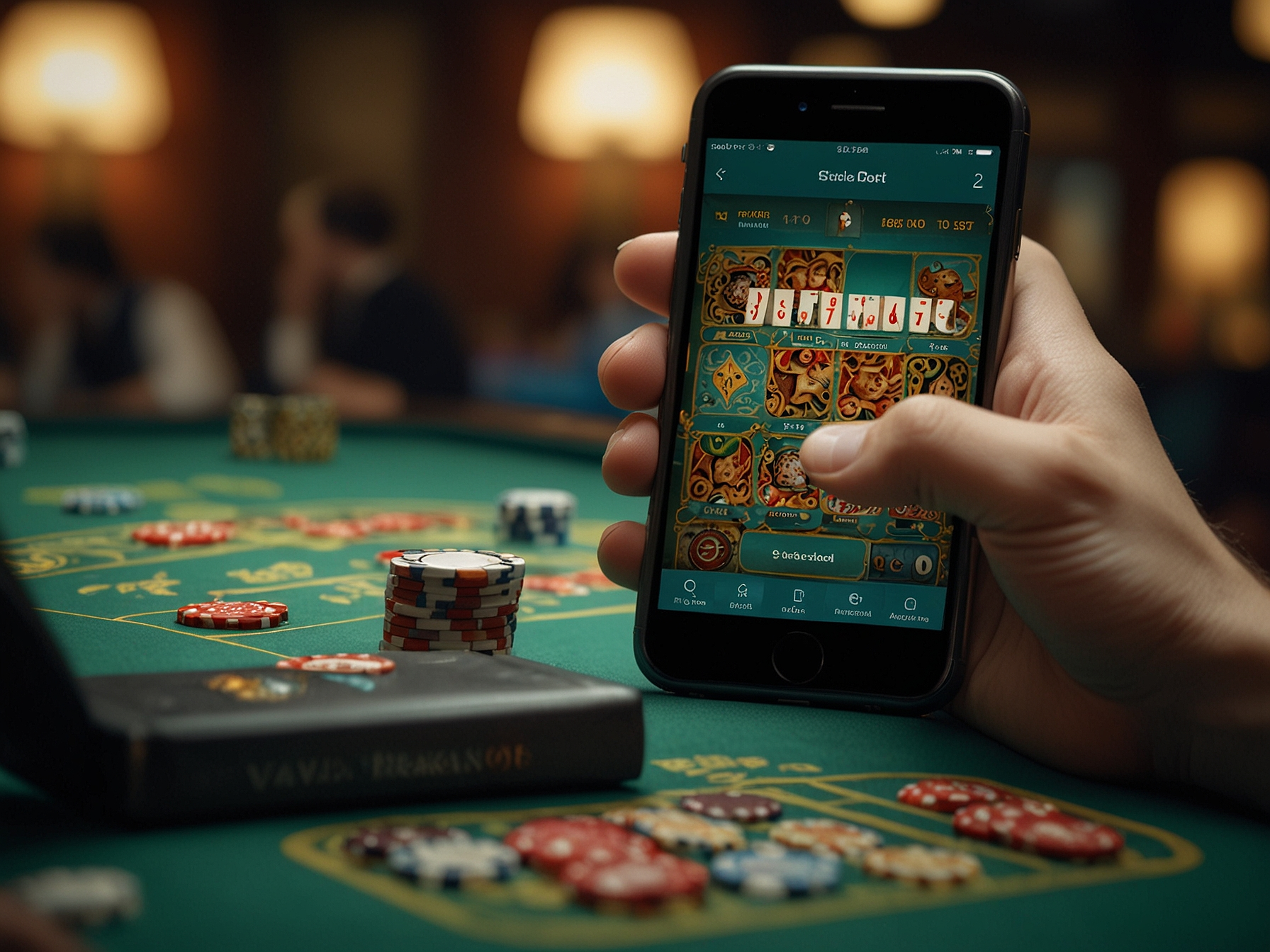 Mobile website hero image